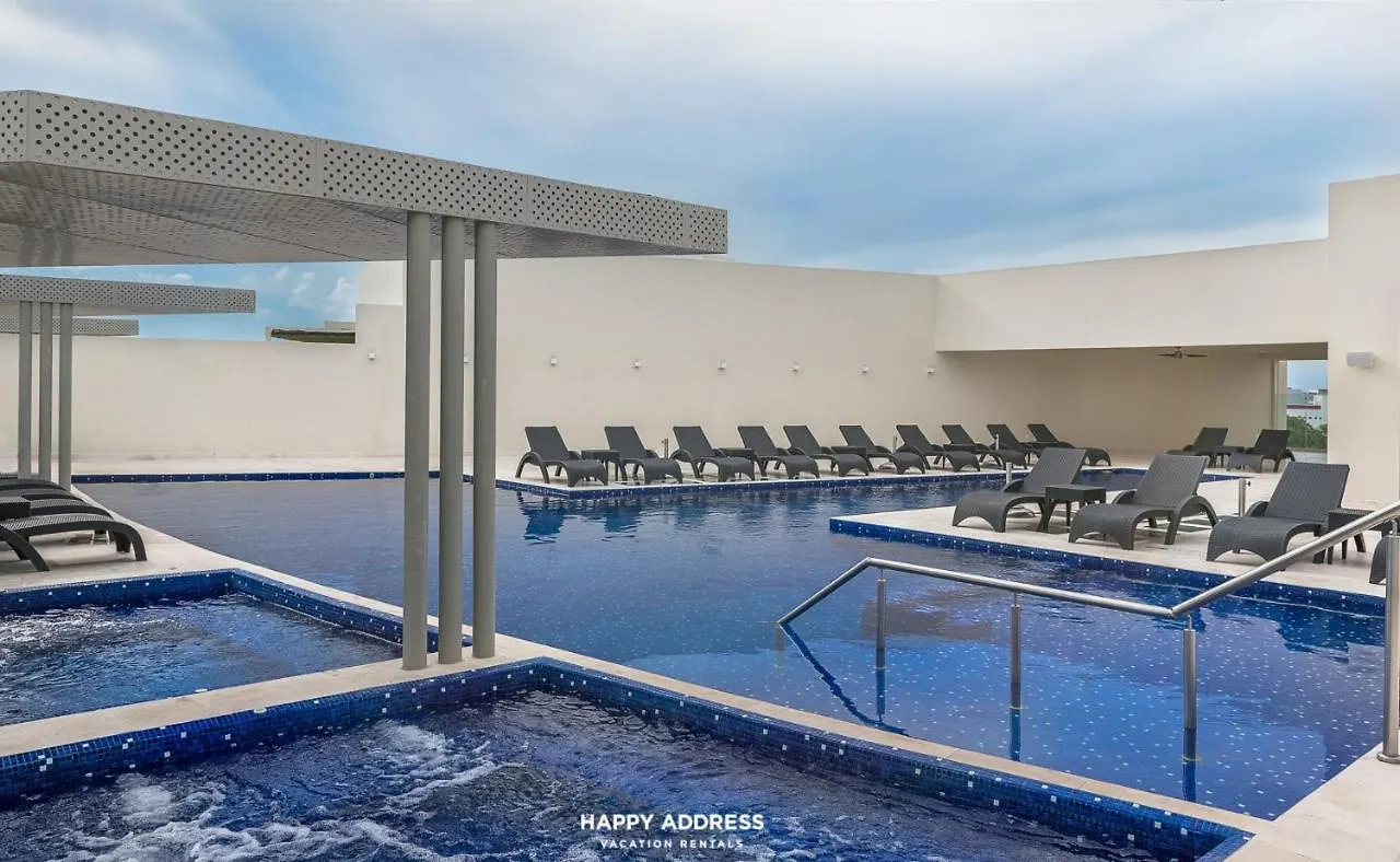 Mystic 2Br In Downtown With Jungle View By Happy Address Apartment Playa del Carmen 0*,